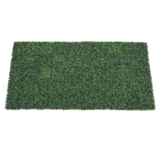 Green Artificial Boxwood Mat By Vickerman | 50" x 100" | Michaels®